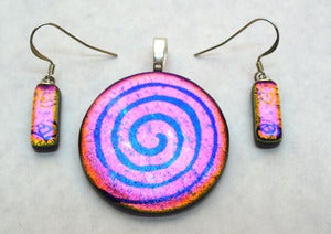 Image of Razzamatazz Pendant & Drop Set - 03