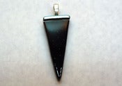 Image of Studded Black Pendant - 02