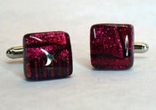 Image of Cranberry Landscape Cuff Links - 06