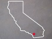 Image of 8" California Outline Decal