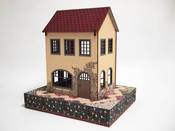 Image of Larkspur: Wooden English 1920s Travel House with Cottage Garden