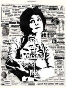 Image of Jim Cereal Limited edition screen print