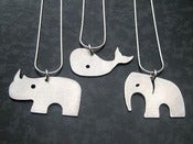 Image of Animal Pendant Necklace