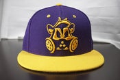 Image of Skunk Snap Back | Purple and Gold