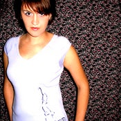 Image of D.j. Girl Graphic T-shirt 01