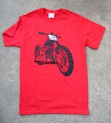 Image of Chopped Out Triumph Drag Bike Tee