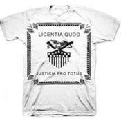 Image of LICENTIA QUOD JUSTICIA PRO TOTUS shirt