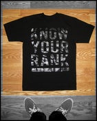 Image of KNOW YOUR RANK  | Black on Black