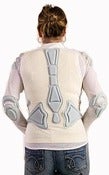 Image of WHITE MESH ARMOR JACKET