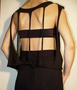 Image of Jail cut up tee