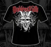 Image of GODLESS TRUTH Samurai Warrior face Tshirt
