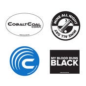 Image of Helmet Stickers - 4 Pack