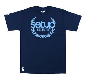Image of Racing T-Shirt // Navy