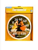 Image of 13.25" Dial Thermometer with Male and Female Cardinals