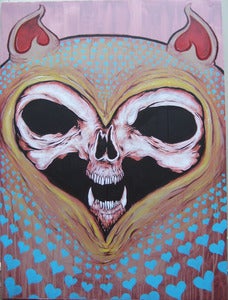 Image of Heart Face Painting