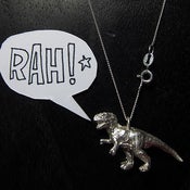 Image of Solid Silver T-REX