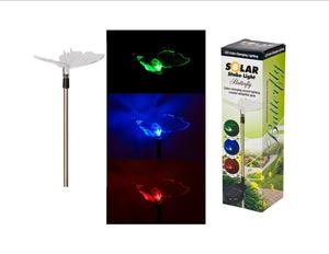 Image of Solar Stake Light Butterfly