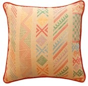 Image of Tangier Natural Multi Double Sided 16" Pillow