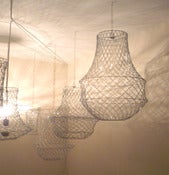 Image of Roulette Toss Paper Clip Chandelier