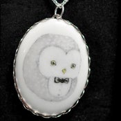 Image of Owl with Bowtie Necklace