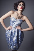 Image of Satin Prom Dress