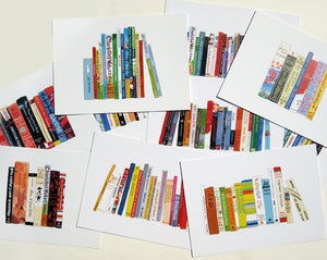 Image of 10 assorted Ideal Bookshelf notecards