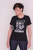Image of Capital F Tee in Black (Womens)
