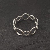 Image of Circle Cluster Ring- 6, 6.5, 7, 7.5, 8