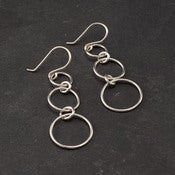 Image of Triple Hoop Earring