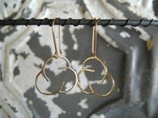 Image of Gold Trio Earrings