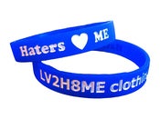 Image of Heart ME Bracelet - Blue & Black