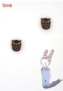 Image of Owl studs