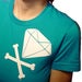 Image of Diamond & Crossbones Side (Teal)