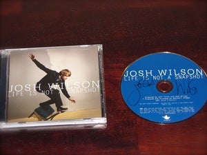 Image of "Life Is Not A Snapshot" autographed CD
