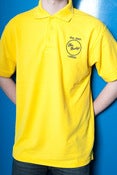 Image of Embroided Polo Shirt (Yellow)
