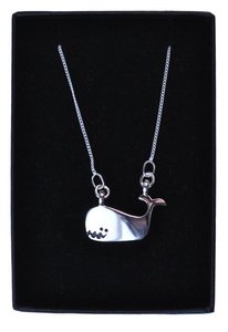 Image of 3D Sterling Silver Sperm Whale 