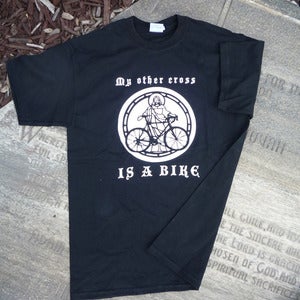 Image of My Other Cross is a Bike Big Ring T-shirt