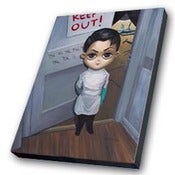Image of Clive Experimenting Canvas Giclee