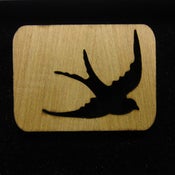Image of Wood Swallow Brooch
