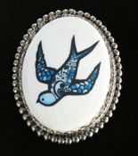 Image of Dandylyonn - Silver Brooch