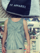 Image of TE Apparel - Black Label Vest - Tie Dye