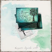 Image of Inspirational Art Magnet Handmade: Dream Tree