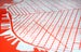 Image of Red Silk-Screen Printed Map of San Francisco