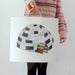 Image of Snow House -print