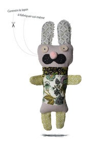 Image of Corentin le lapin / kit doudou