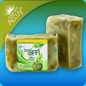 Image of Hand-crafted Shea Butter Bugz OFF Organic Soap!