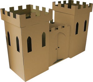 Image of Regular cardboard castle