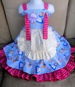 Image of Twirlicious OOAK ALicE in WoNDerlAnd Boutique twirl Apron Dress