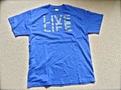 Image of "Live Life" Shirt in Blue