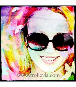 Image of ♥Retro 60's Glamour Art Print-Sunglasses♥